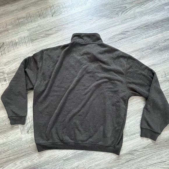 Cinch Grey 1/4 Zip Pull Over Sweater - XL - Picture 4 of 7